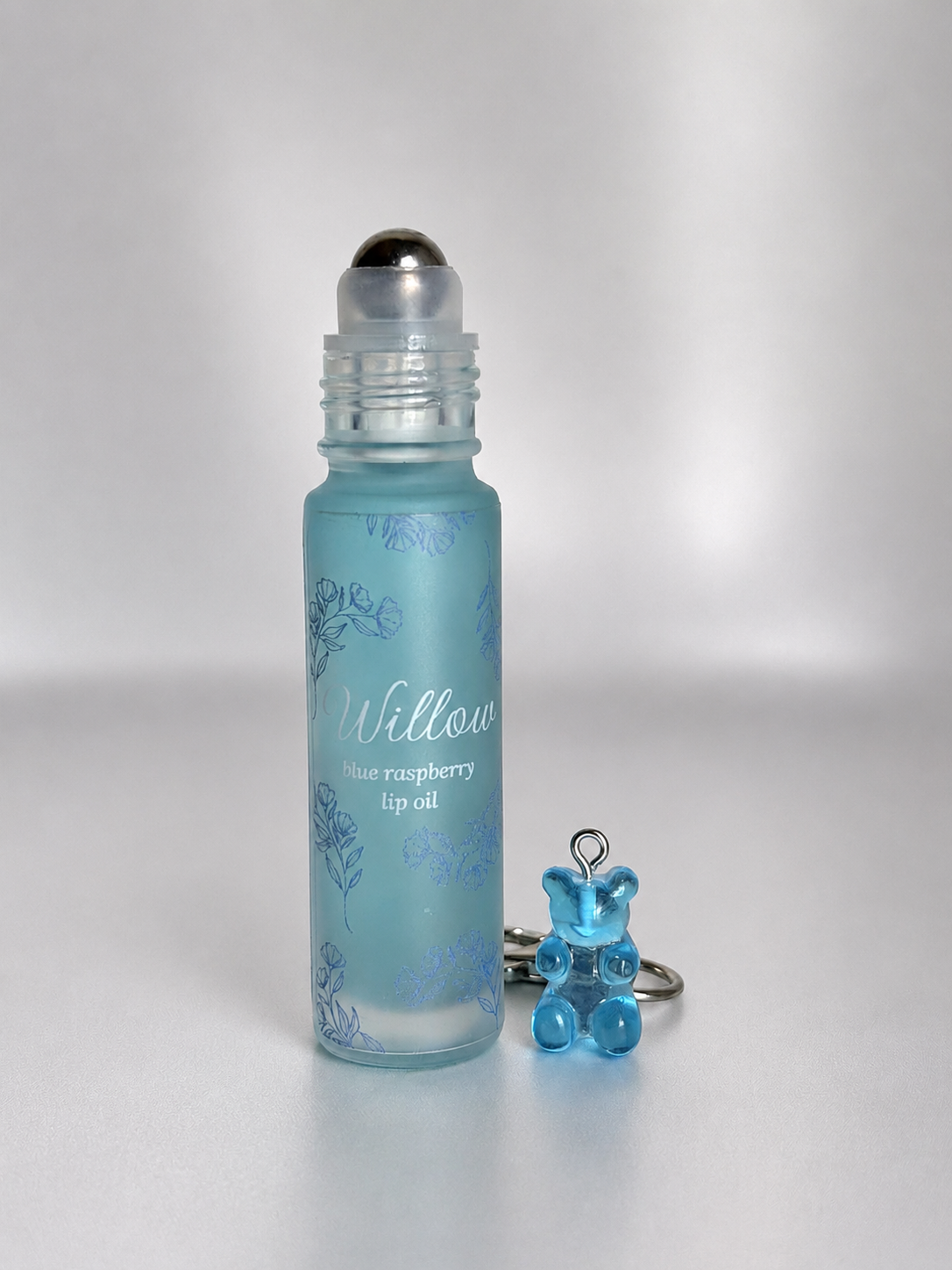Blue Raspberry Glowy Lip Oil + Gummy Bear Keychain | SPECIAL EDITION PREORDER