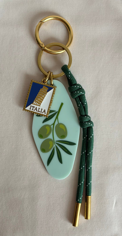 Mystery Summer Motel Keychain