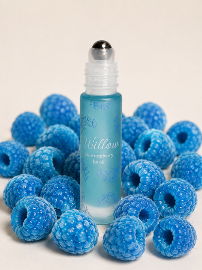 Blue Raspberry Glowy Lip Oil + Gummy Bear Keychain | SPECIAL EDITION PREORDER