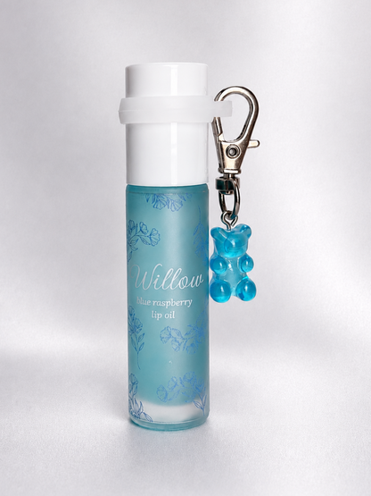 Blue Raspberry Glowy Lip Oil + Gummy Bear Keychain | SPECIAL EDITION PREORDER