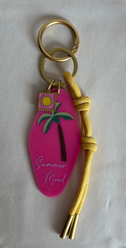 Mystery Summer Motel Keychain